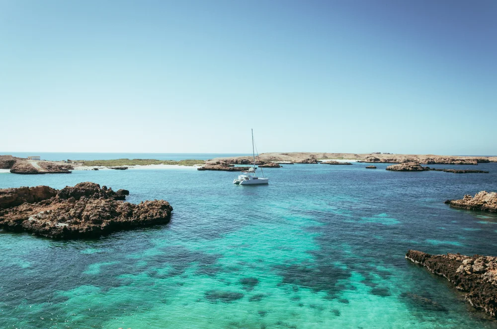 Daymaniyat islands in Muscat, Oman